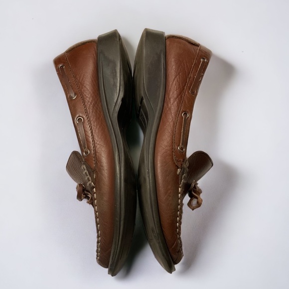 Dockers Leather Loafer Boat Shoes (6.5) - Picture 3 of 6